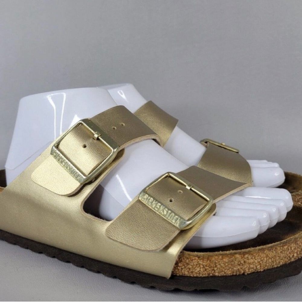 Birkenstock Gold Sandals size 9